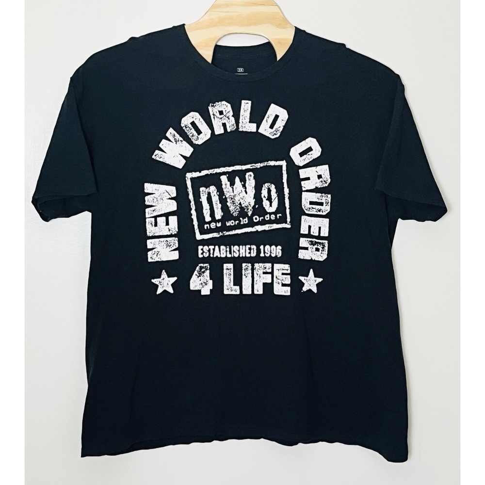 WWE Ripple Junction T-Shirt Women's 3X Black NWO New‎ World Order Wrestling